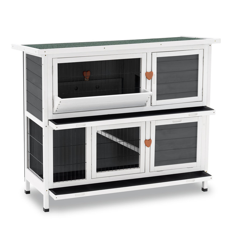 Archie & Oscar™ Handler Weather Resistant Small Animal Hutch with Ramp